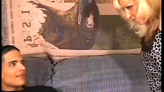 Young guy fills up the pussy on this dildo loving blonde slut doggy style