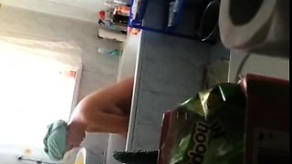 Stepmom in very intimate voyeur scenes