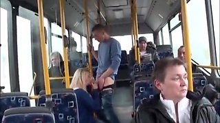Sex on public bus