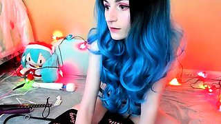 Emo Teen Becka Solo Webcam Masturbation Porn