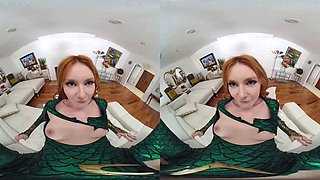 Redhead: Missonary, Small Tits  Vr VR Porn