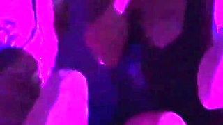 Candy Crush, Queen Kimi, Von Poison and Luna Olvr Smoking with Their Feet, Stripping and Kissing