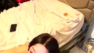 Wockesha Homemade Blowjob In Sexy Lingerie