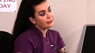 Fooled amateur nurse banged by grandps