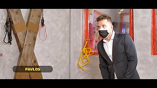 Shame4k. his mom’s bestie revved out to be a dominatrix and he had pleasure to nail her