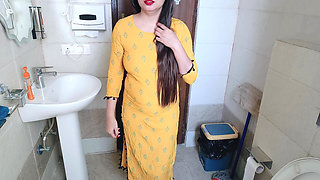 Kamwali Bhai Landlord Affair - Big Boobs Indian Maid fucked by Big Dick Malik For Extra Pay xxx