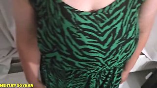 Turkish Amateur MILF Cheats with Soldier While Husband Away - Blonde Neighbor First Anal