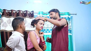 desi local Bhabhi hardcore anal 3way sex when she was alone at home full movie