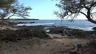Lenna Lux's Hawaiian Nude Beach Adventure