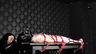 Mistress Ruiko - Restrained With Rope And Mummification Sub