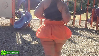 Lucky Gurl Nicole Santana - Playground Car Sex