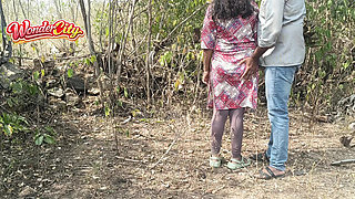 Hot Aunty Gets Wild Jungle Sex - Indian Desi Couple