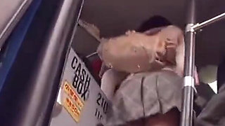 Crowded Bus Temptation - Surrounded by Married Women Who Turn the Tables on Him - Part1