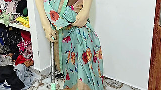 Innocent New Maid Fucked by Husband While Wife Cooking in Kitchen