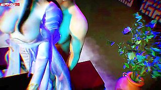 Car Toon In Virtual Goddess: Booty And Bliss- 3d Animation Hentai