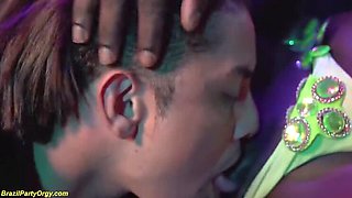 Ebony Samba Dancer Squirts Hard in Wild Orgy Gangbang - Fernanda Chocolatte