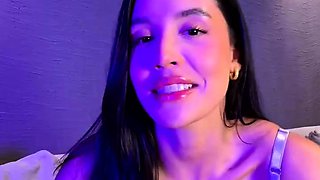 Confident athletic Hanna Miller blowjob video full