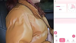 Hot Latina MILF with Big Tits Masturbates While Driving and Walking Outdoors - Real Orgasm