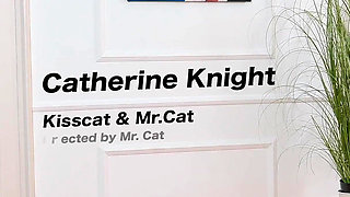 Step Mom Brings Step Son to Step Sister Catherine Knight - How Does He Fuck Us in Shared Bed?