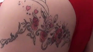 The naughty student gets a spanking