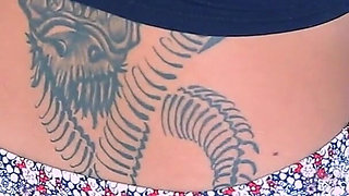 Tattoed Sexy Babe Schoolgirl Fucked in Missionary After Class