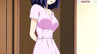 Step Sister Threesome with Brother and Girlfriend - Uncensored Hentai Action