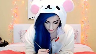 Emo Teen Becka Solo Webcam Masturbation Porn