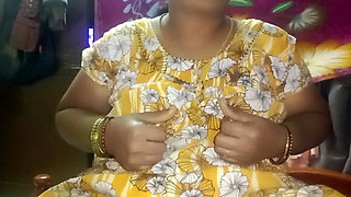 Tamil national woman masturbates when her husband is not around.