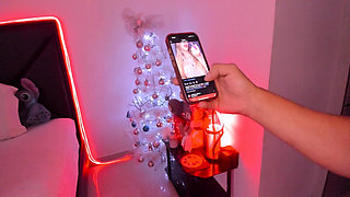 Christmas Amateur in Closeup: the Perfect Gift Appeared Out of Nowhere