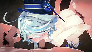 Genshin Impact Furina Orgy 3D Hentai Animation