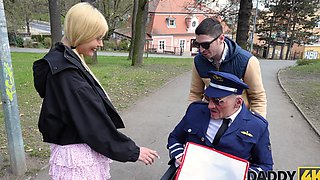 Old hung Kazimir Old fucked blonde Luna Bbunny hard