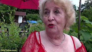 Rough Mature Anal Summer Garden Party