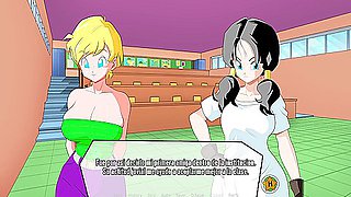 Car Toon In Hybrid Eroventures - Gohan Meeting Videls Hot Friend