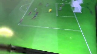 #ThrowBack 2022 GAME NIGHT : FIFA Soccer Lovemaking At The Building With Trio (three) Black Bodacious Ebony Teenagers Tearing up Trio BBCs - Jizz shot & Splooging On Premium