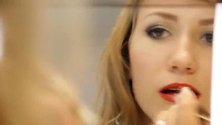 Angel The Dreamgirl gives Supreme footjob pleasure in public