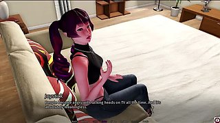 Young American Girl in Fantasy Hentai Sex - Anime Role Play with Voluptuous Succubus