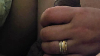 Step mom waking up her messy step son by handjob his dick in erection in middle of the night