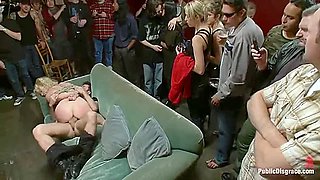 Hot Disgrace Member Experiences Sex And Bondage For The First Time