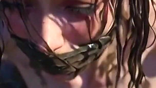 Trash Bondage Humiliation - Desperate Woman Craving Creampie
