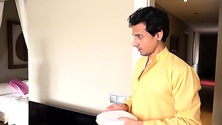 Muslim stepsister in hijab sucks cock, fucks and swallows