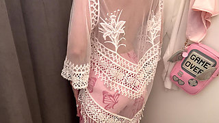 Can You See My Hard Nipples Right Through This Sheer Top?