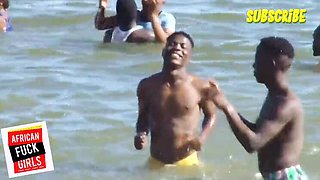 MY FIRST VISIT TO CAMEROON AS A PORNSTAR, I MET WITH OVER 1000 FOLLOWERS AT GRIBI BEACH AND WE ALL HAD FUN (African Fuck Girls)