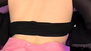 Adrianna Savu loves schoolgirl cosplay, unwrapping off