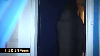Sexy FFM Threesome Lingerie Fun with Big Boobs and Cum in Mouth