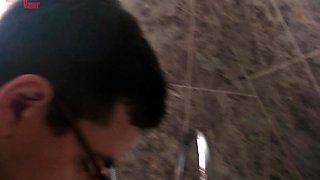 Busty brunette hardcore sex caught on hidden cam