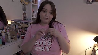 Fullweight, dominate girl, mummy