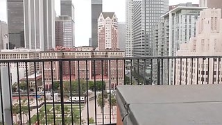Tessa Thomas And Slim Pokes In Swallows Cock Down To The Throat!