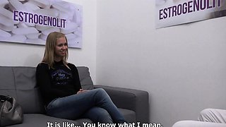 Young Czech Girl Takes a Pill for Better Sex Experience