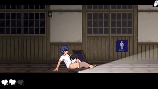 Tag After School: Ghosts with Big Asses Crave My Cock in Abandoned House - Hentai Gameplay