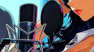 Podcast Host Takes Guest Live on Air - Studio Creampie Hentai - Ai Animation